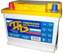 Аккумулятор 6ст - 55 N (Подольск)  - пп