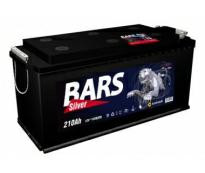 Аккумулятор 6ст - 210 АПЗ (Bars Silver) болт