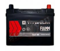 Аккумулятор 6ст - 45 (Fiamm) серия Titanium Black Asia - тонк. выводы пп