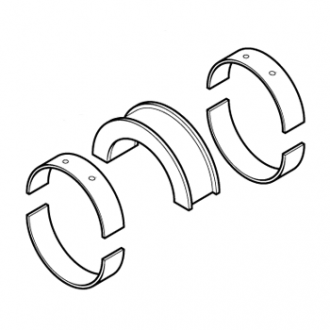 Комплект вкладышей коренных