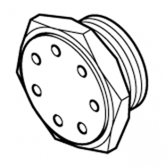 Указатель уровня гидравлической жидкости на баке