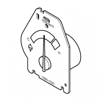 Указатель температуры воды