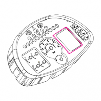 Блок управления погрузчиком в сборе