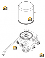 Фильтр осушителя воздуха тормозной системы SLZD-1109010