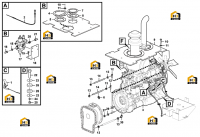 Дизельный двигатель в сборе WD10G220E21 (DHD10G0319)