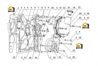 Детали корпуса двигателя B7B01-1002200.14