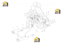 Гидроцилиндр рулевого механизма