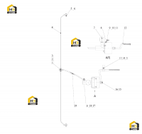 Цилиндр тормозной переднего моста