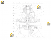 Привод главный в сборе