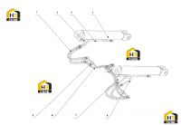 Цилиндр стрелы