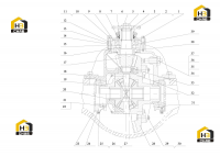 Привод главный в сборе