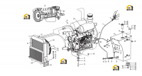 Комплектующие двигателя (6BTAA5.9)