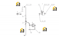 Насос форсажной камеры заднего моста в сборе