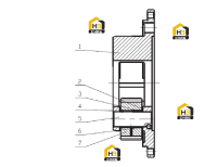 Рама планетарного колеса