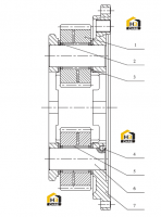Рама планетарного колеса
