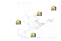 Узел трубопровода гидравлического масла