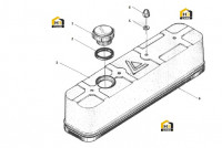 Крышка головки блока в сборе
