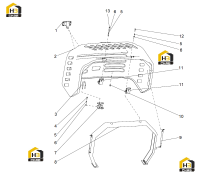 Капот в сборе