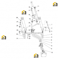 Система рабочая гидравлическая