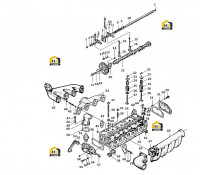 Агрегат газораспределительной системы головки в сборе