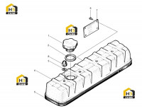 Крышка головки блока цилиндров в сборе