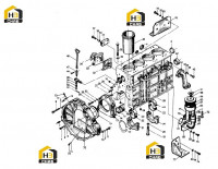 Корпус в сборе 495BPG
