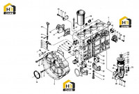 Корпус в сборе 495BT
