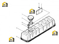 Крышка головки блока цилиндров в сборе