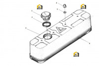 Крышка головки блока в сборе