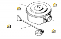 Фильтр воздушный в сборе