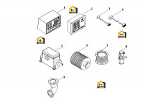 Комплект приборов для двигателя (версия 2)
