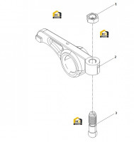 Коромысло впускного клапана