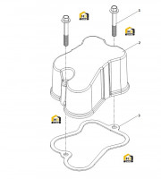 Крышка клапанная в сборе