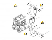 Группа топливных фильтров