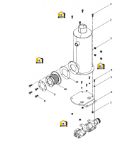 Комплектующие глушителя