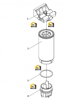 Фильтр топливный грубой очистки