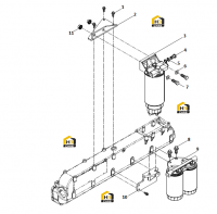 Группа топливных фильтров