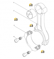 Шатун поршневой