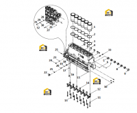 Блок цилиндров в сборе