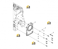 Крышка сальника в сборе