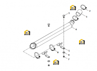 Группа компрессорных трубопроводов