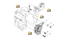 Насос масляный с крепежными болтами