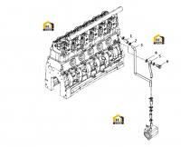 Узел водопроводной трубы