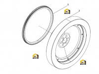 Венец маховика двигателя