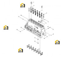 Блок цилиндров в сборе