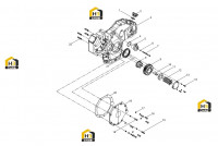 Комплектующие картера маховика