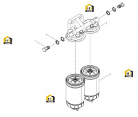Фильтр топливный тонкой очистки