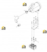 Фильтр воздушный, кронштейн