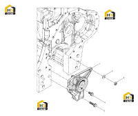 Насос масляный с крепежными болтами