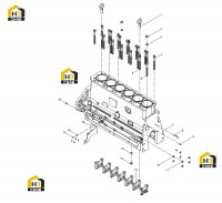 Блок цилиндров в сборе